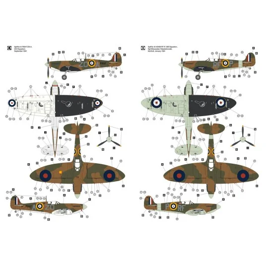 Supermarine Spitfire IA, 1/32 - Hobby 2000 32001