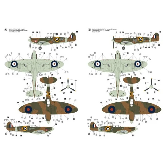 Supermarine Spitfire IIA w/Rotol Propeller, 1/32 - Hobby 2000 32002