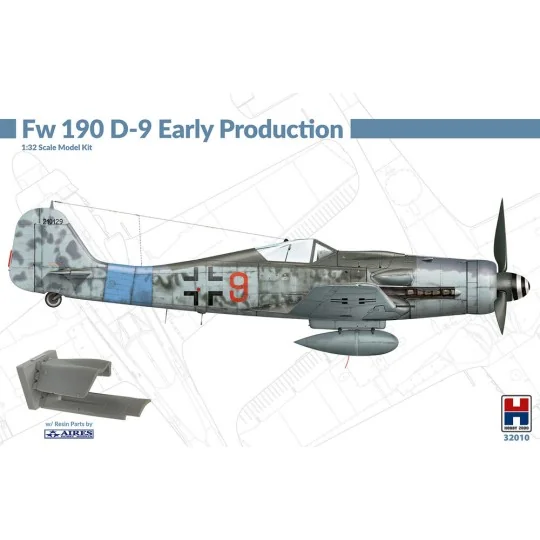 Fw 190 D-9 Early Production, 1/32 - Hobby 2000 32010