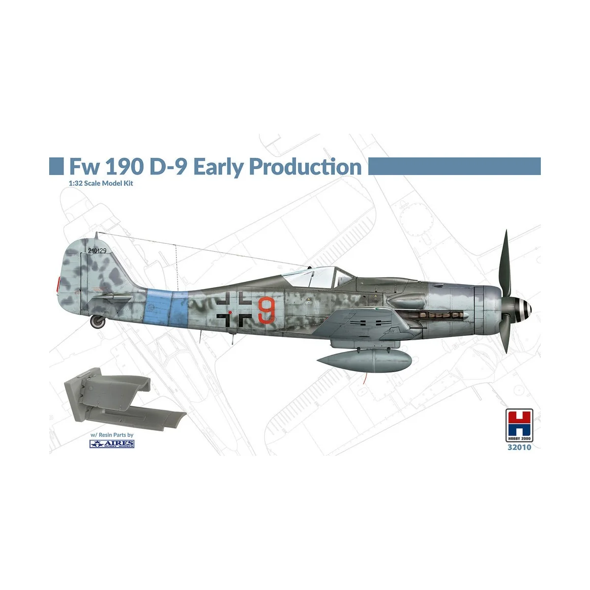 Fw 190 D-9 Early Production, 1/32 - Hobby 2000 32010