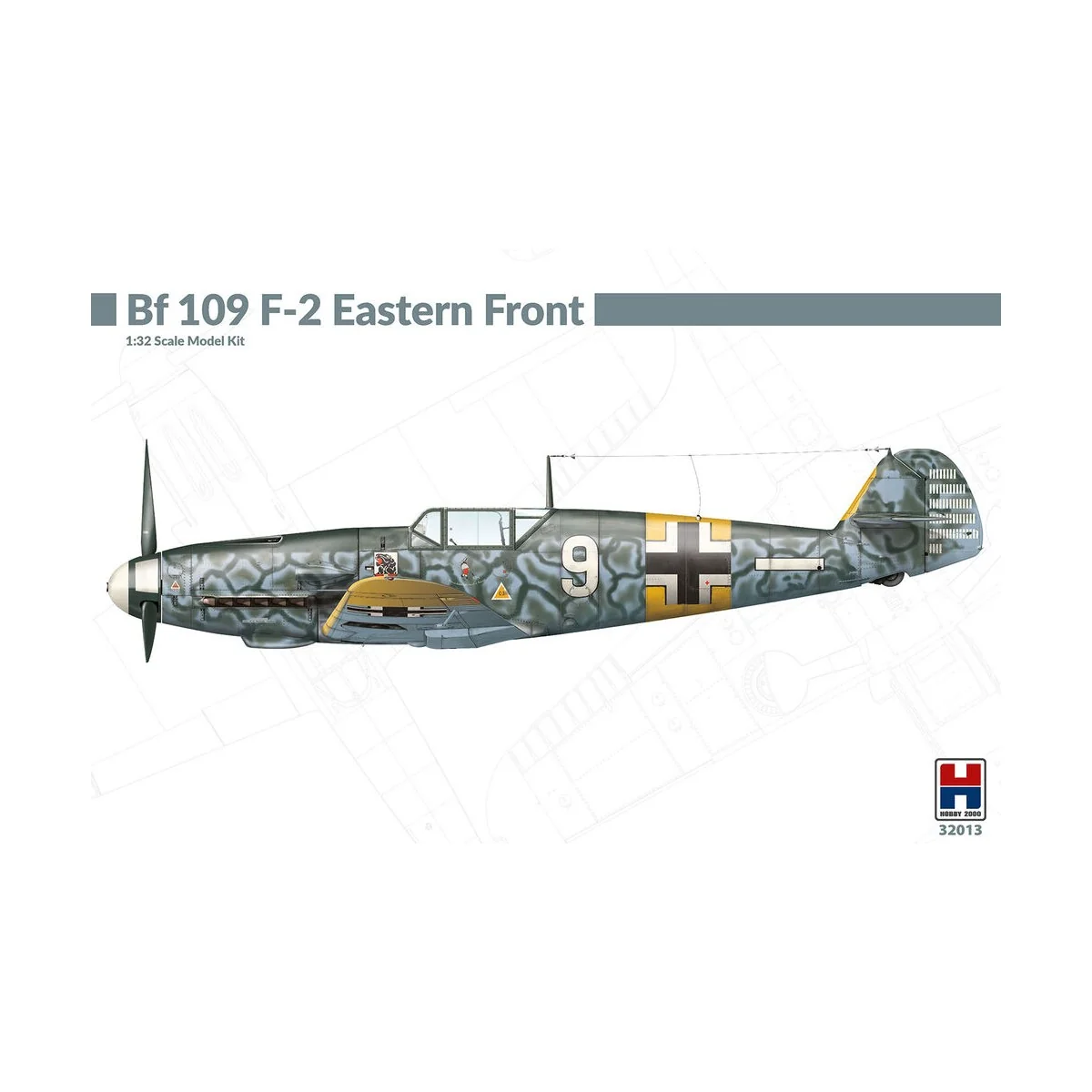 Bf 109 F-2 Eastern Front, 1/32 - Hobby 2000 32013
