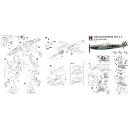 Messerschmitt Bf 119 E-3 Legion Condor, 1/32 - Hobby 2000 32009 2