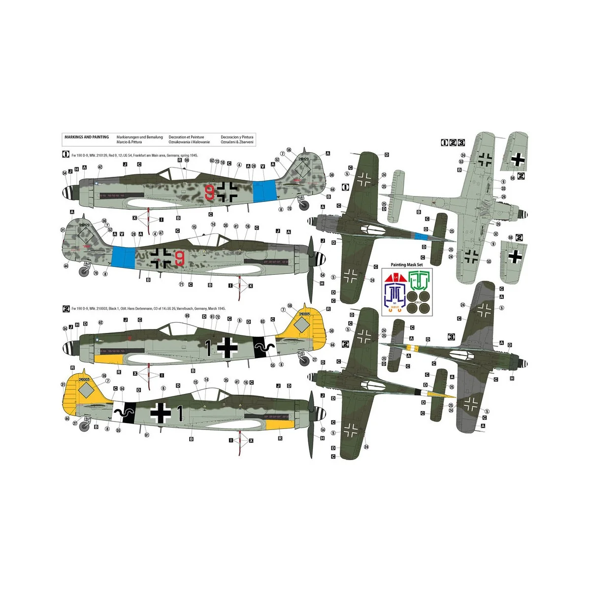 Fw 190 D-9 Early Production, 1/32 - Hobby 2000 32010