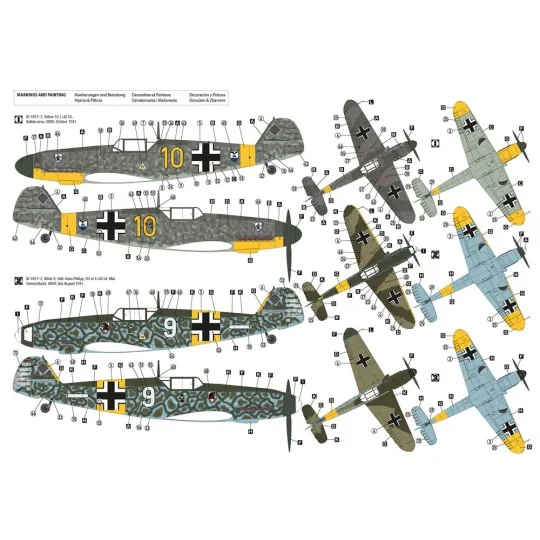 Bf 109 F-2 Eastern Front, 1/32 - Hobby 2000 32013