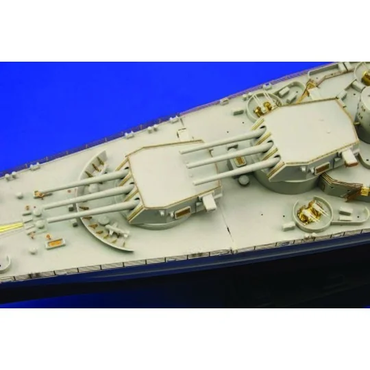 USS BB-55 North Carolina 1/350 für Trumpeter-Bausatz - Eduard Acces...