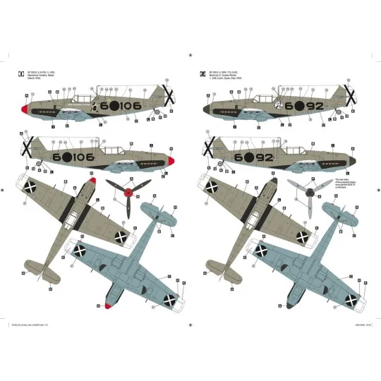 Messerschmitt Bf 119 E-3 Legion Condor, 1/32 - Hobby 2000 32009