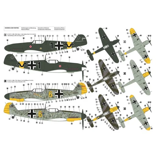 Bf 109 F-4 Early Production, 1/32 - Hobby 2000 32014