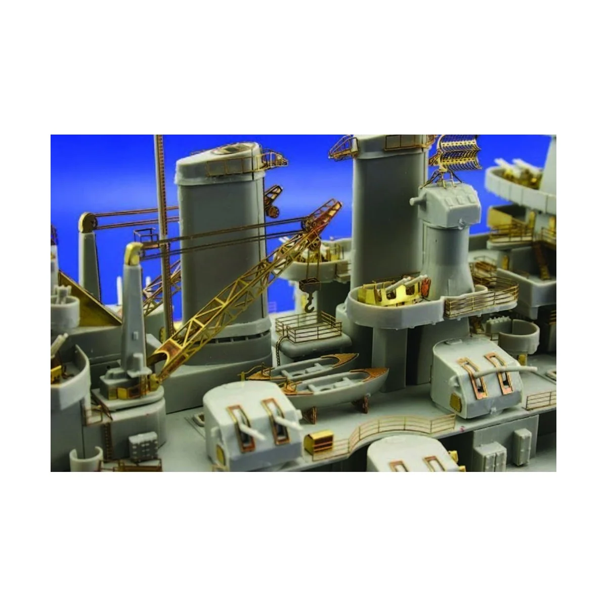 USS BB-55 North Carolina 1/350 für Trumpeter-Bausatz, 1/350 - Eduar...