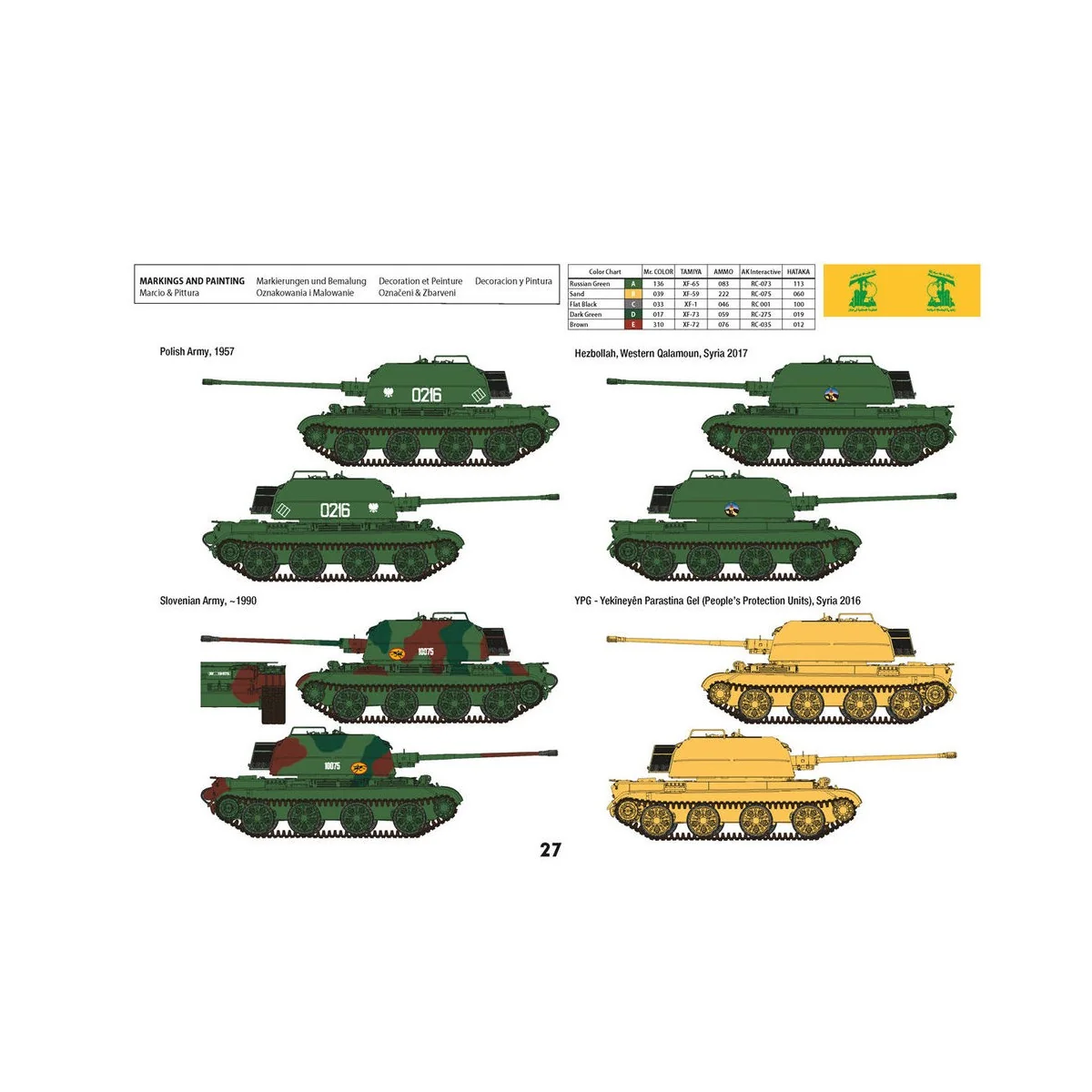 ZSU-57-2 1955-2017 (w/bonus 11 painting and marking), 1/35 - Hobby ...