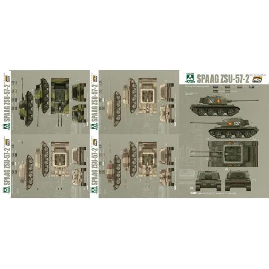 ZSU-57-2 1955-2017 (w/bonus 11 painting and marking), 1/35 - Hobby ...