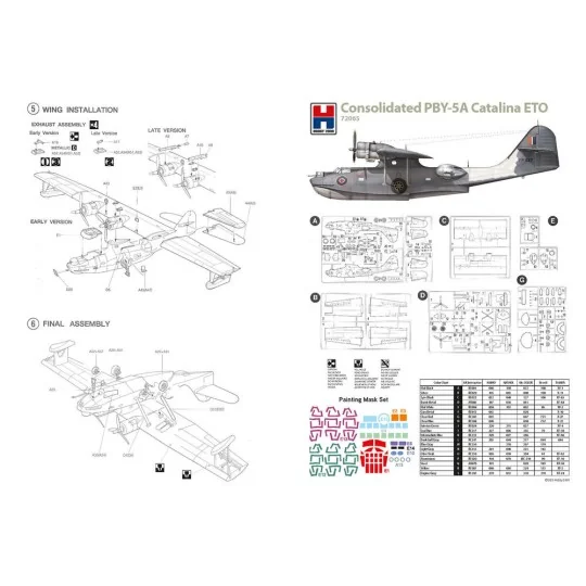 Consolidated PBY-5A Catalina ETO, 1/72 - Hobby 2000 72065