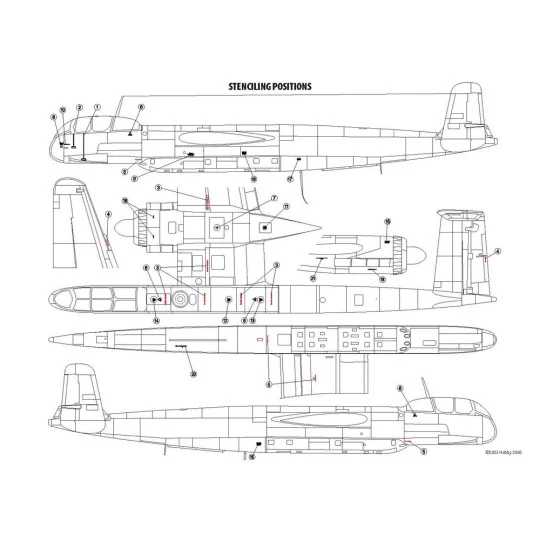 Heinkel He 219 A-0, 1/72 - Hobby 2000 72067