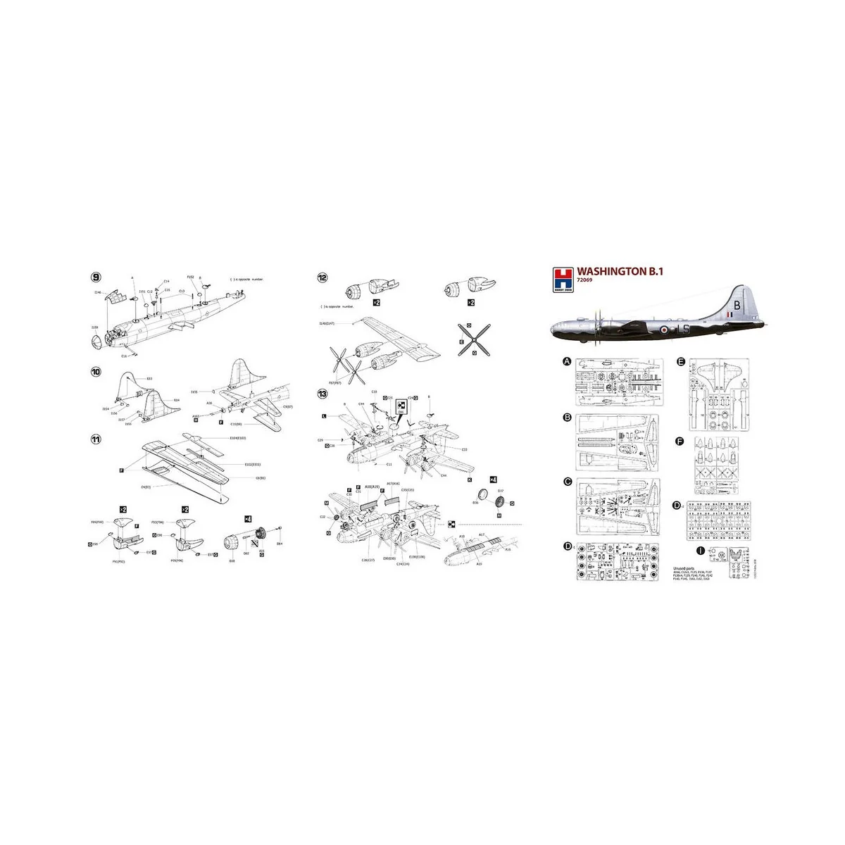 Washington B.1, 1/72 - Hobby 2000 72069