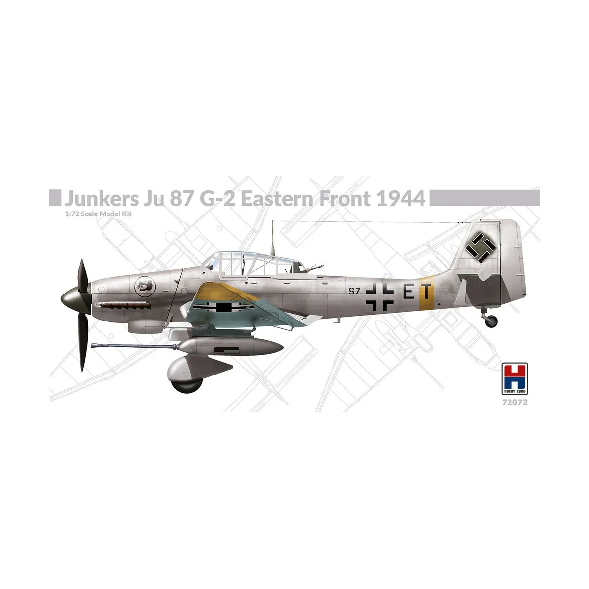 Junkers Ju 87 G-2 Eastern Front 1944, 1/72 - Hobby 2000 72072