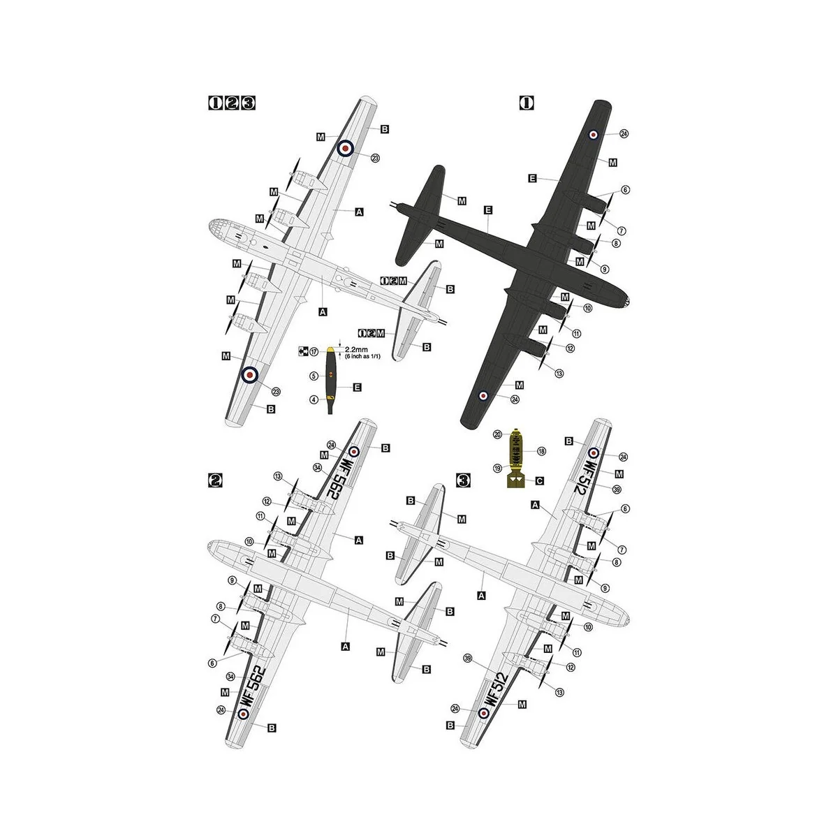 Washington B.1, 1/72 - Hobby 2000 72069