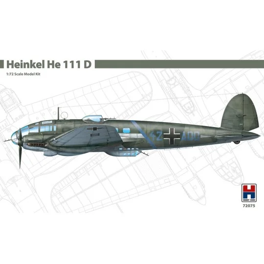Heinkel He 111 D, 1/72 - Hobby 2000 72075