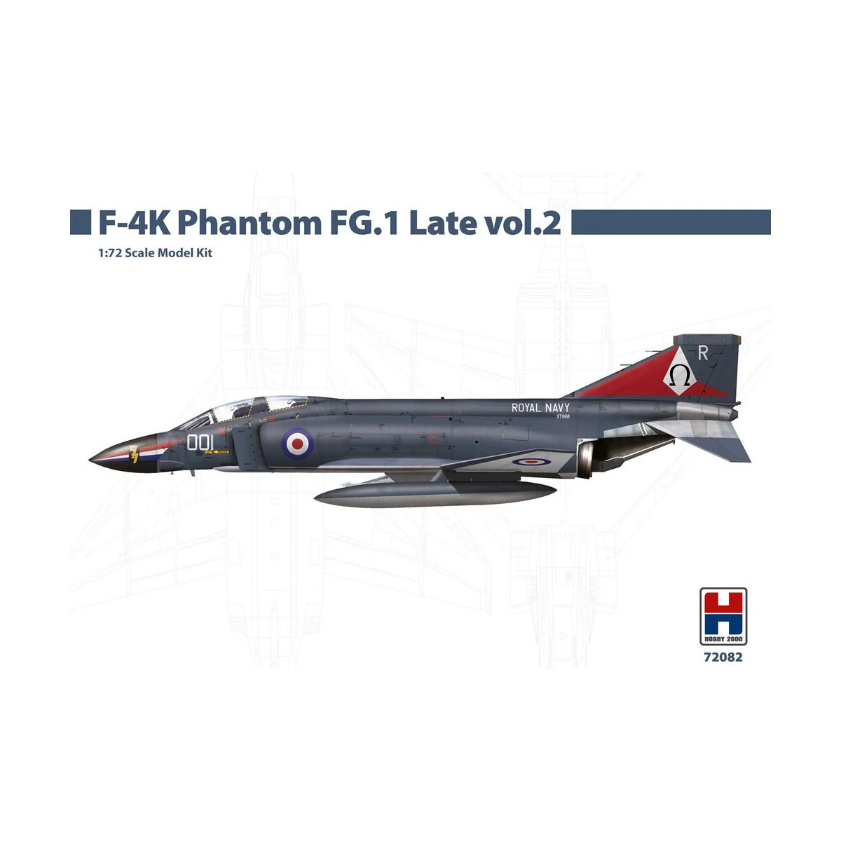 F-4K Phantom FG.1 Late vol.2, 1/72 - Hobby 2000 H2K72082