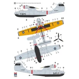 Consolidated PBY-3 Catalina, 1/72 - Hobby 2000 H2K72083 2