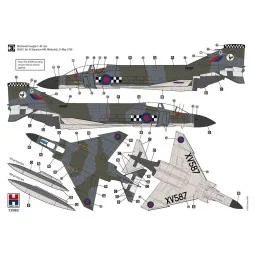 F-4K Phantom FG.1 Late vol.2, 1/72 - Hobby 2000 H2K72082 2