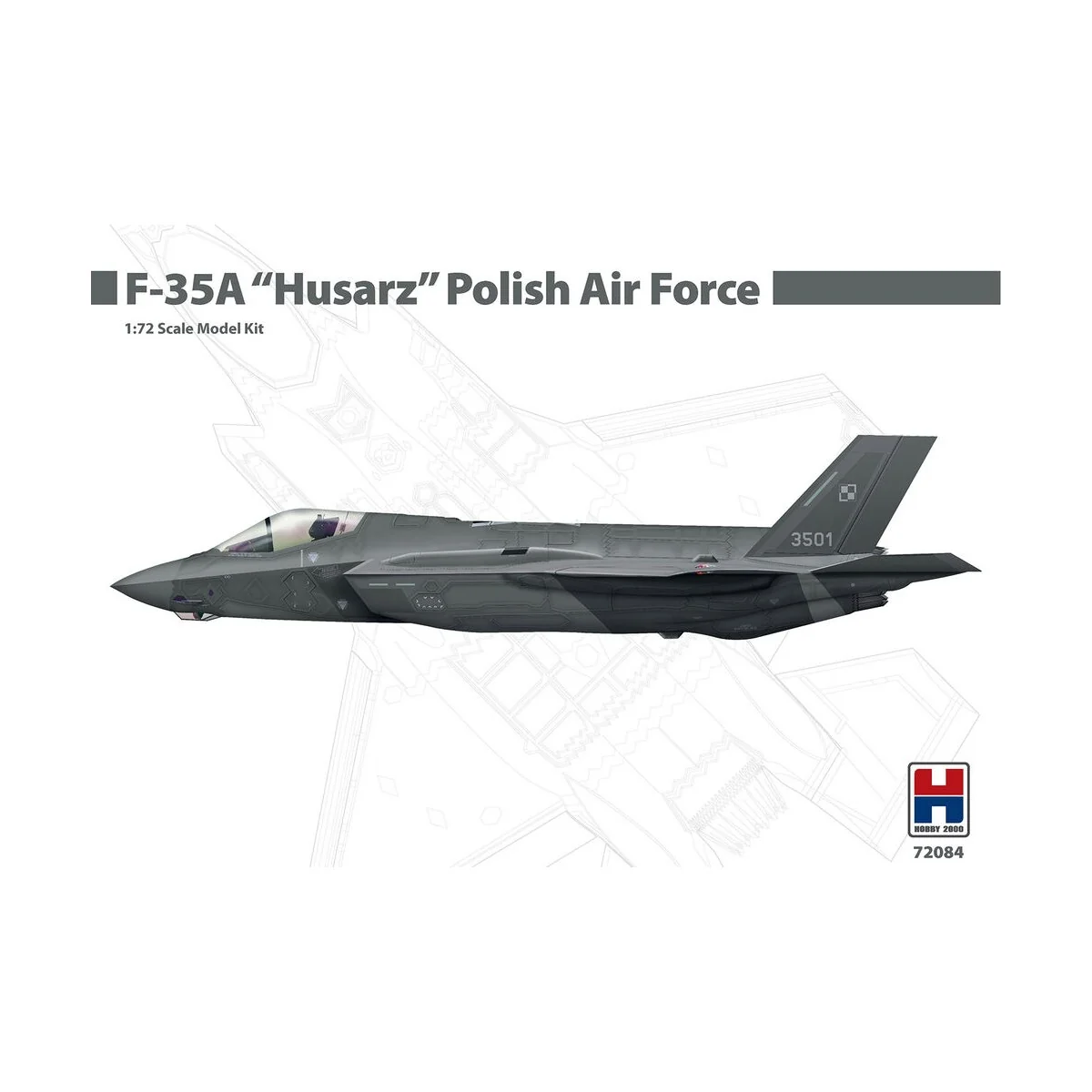 F-35A Husarz Polish Air Force, 1/72 - Hobby 2000 H2K72084