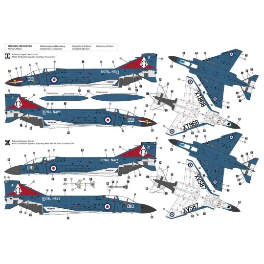 F-4K Phantom FG.1 Late vol.2, 1/72 - Hobby 2000 H2K72082