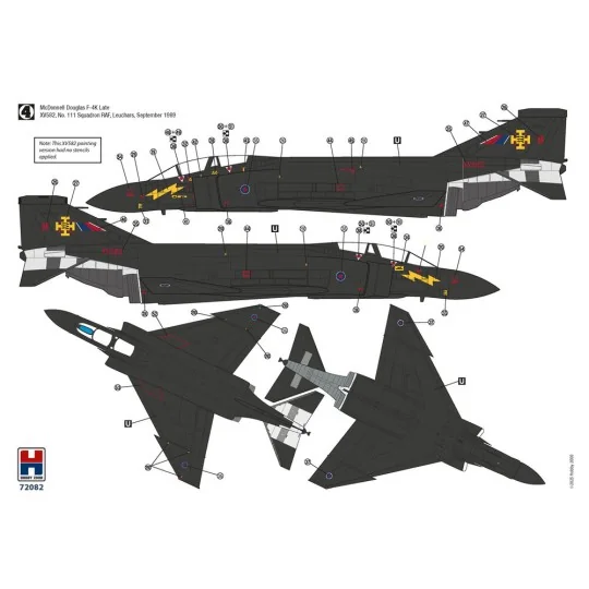 F-4K Phantom FG.1 Late vol.2, 1/72 - Hobby 2000 H2K72082