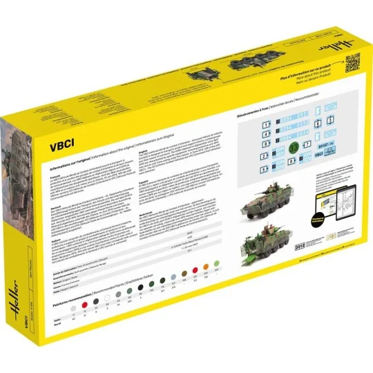STARTER KIT VBCI, 1/35 - Heller 57147 STARTER KIT VBCI, 1/35 - Heller 57147