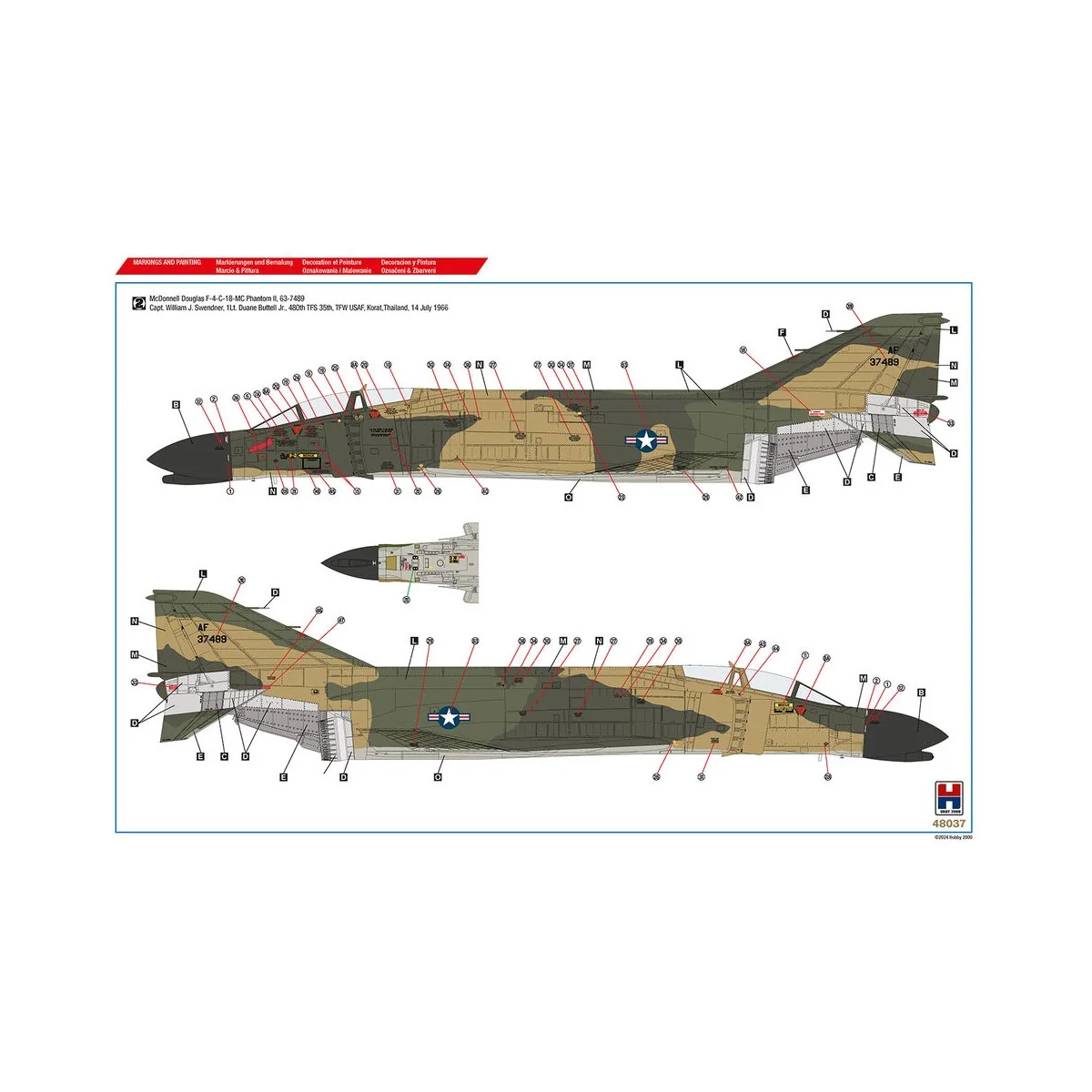 Vietnam Aces vol.1, 1/48 - Hobby 2000 48037