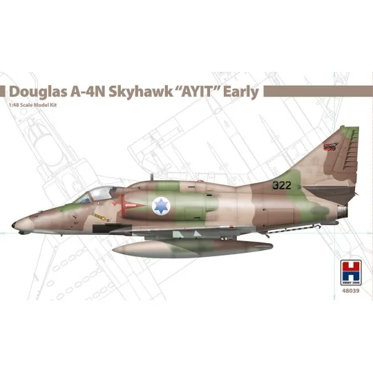 Douglas A-4N Skyhawk AYIT Early, 1/48 - Hobby 2000 H2K48039