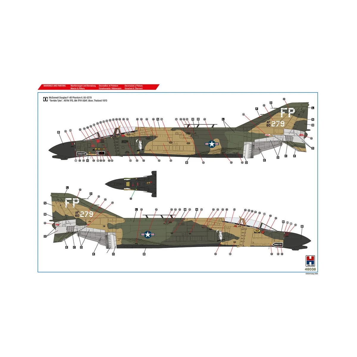 Vietnam Aces vol.2, 1/48 - Hobby 2000 48038