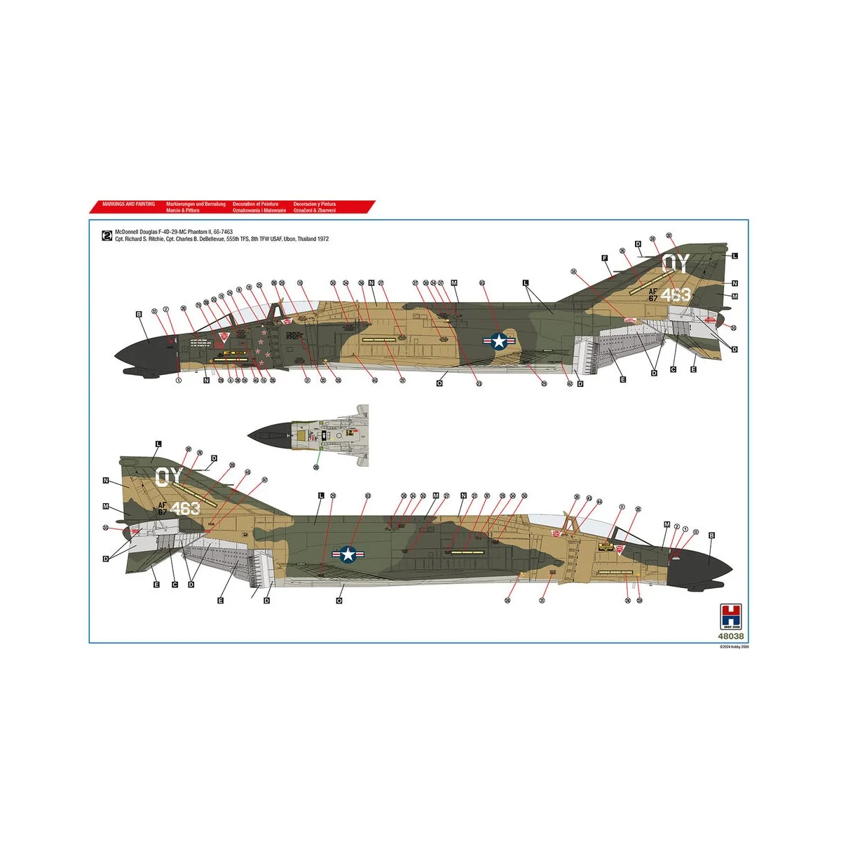 Vietnam Aces vol.2, 1/48 - Hobby 2000 48038