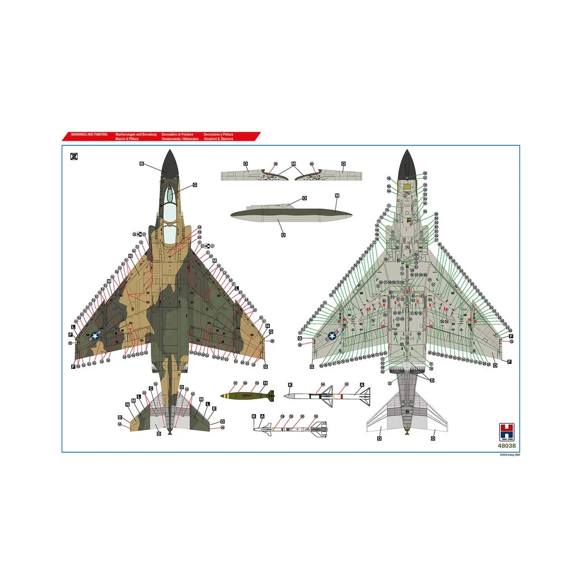 Vietnam Aces vol.2, 1/48 - Hobby 2000 48038