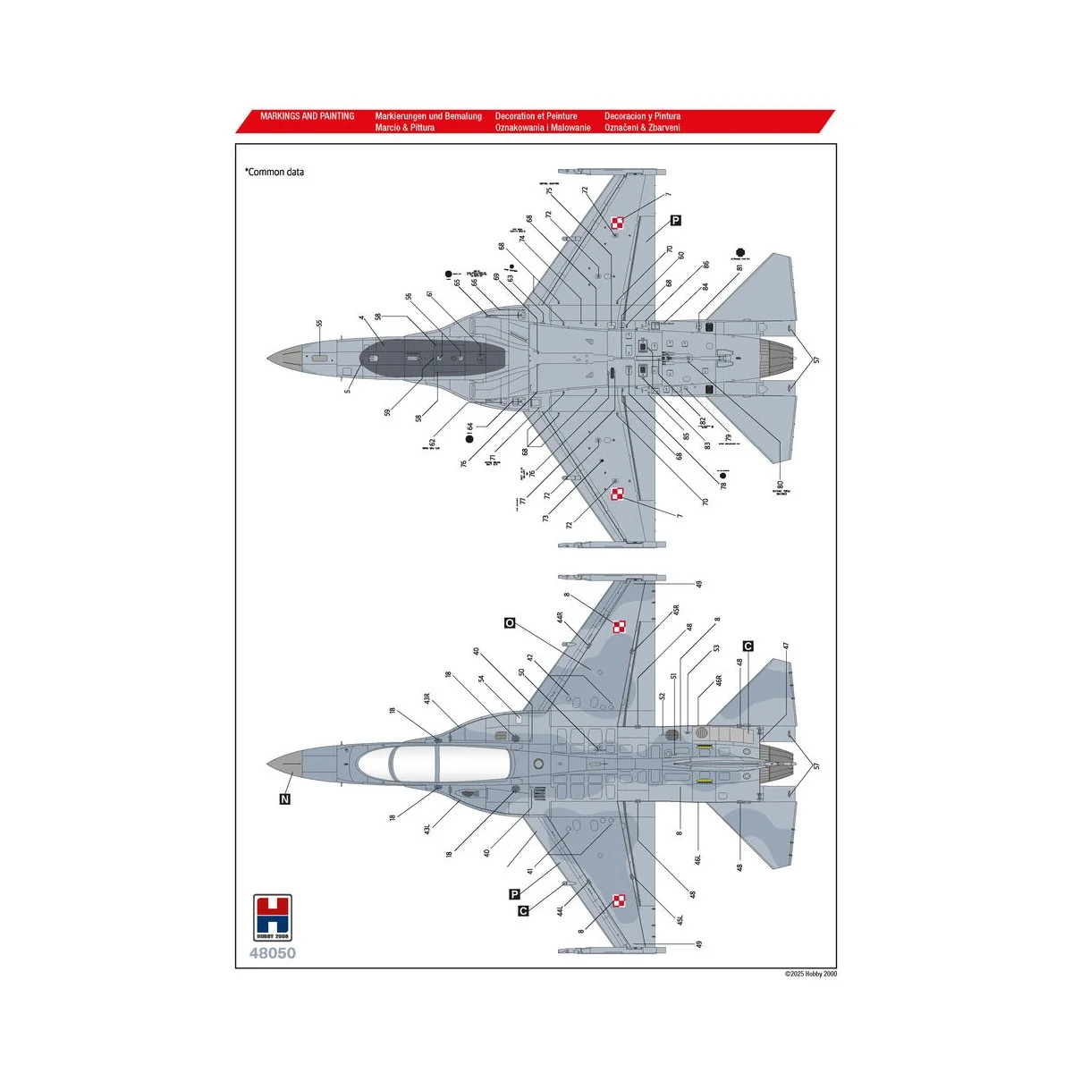 FA-50GF Polish Air Force, 1/48 - Hobby 2000 48050
