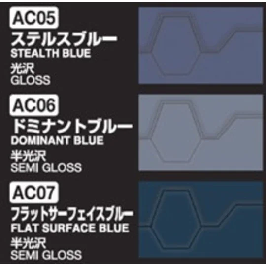 Mr Hobby -Gunze Ace Combat UNF Ridgebacks Squadron Colors - Mr Hobb...