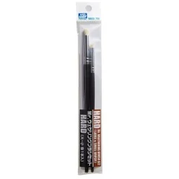 Mr Hobby -Gunze Mr. Weathering Brush Set Hard - Mr Hobby - Gunze MB-30