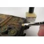 Mr Hobby -Gunze Mr. Weathering Brush Set Hard - Mr Hobby - Gunze MB-30