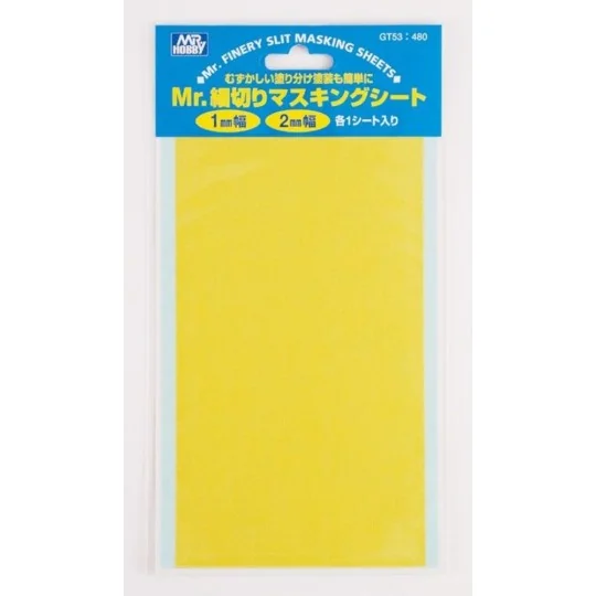 Mr Hobby -Gunze Finely Slit Masking Sheets - Mr Hobby - Gunze GT-53