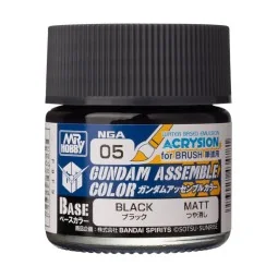 Acrysion GUNDAM ASSEMBLE COLOR (Base Color) (10 ml) Black - Mr Hobb...