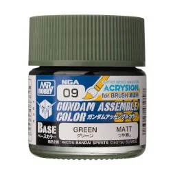 Acrysion GUNDAM ASSEMBLE COLOR (Base Color) (10 ml) Green - Mr Hobb...