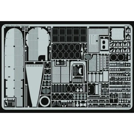 Gato class submarine Für Revell Bausatz - Eduard Accessories 53023