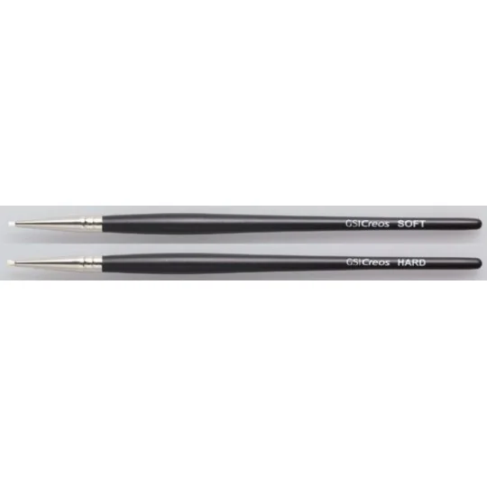 Mr Hobby -Gunze Mr. Weathering Brush Set Extra Small (Soft & Hard) ...