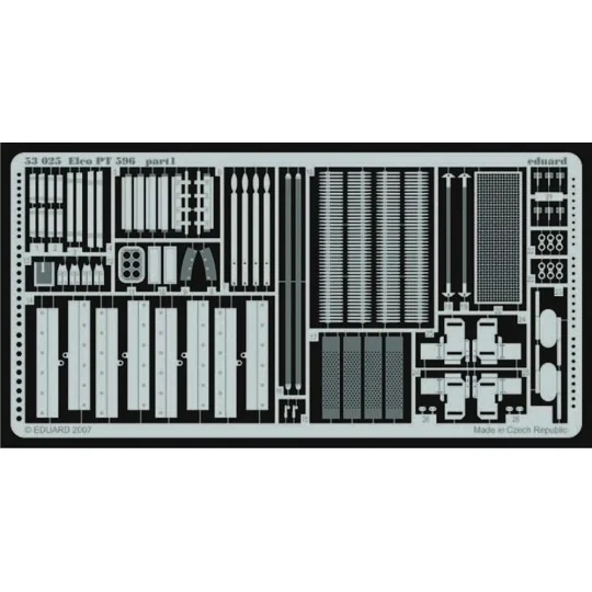 Elco PT-596 Torpedoboot für Italeri-Bausatz - Eduard Accessories 53025