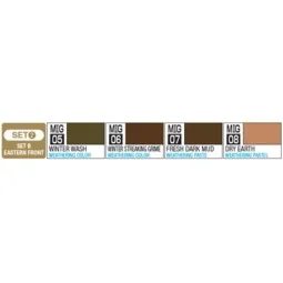 Mr Hobby -Gunze YAKUMO COLOR SET B WWII EASTERN FRONT - Mr Hobby - ... 2