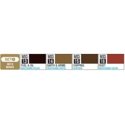 Mr Hobby -Gunze YAKUMO COLOR SET D BASICS - Mr Hobby - Gunze WY-04 2