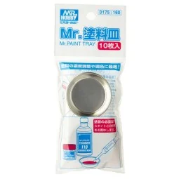 Mr Hobby -Gunze Mr. Paint Tray (10 pcs/1 package) - Mr Hobby - Gunz...