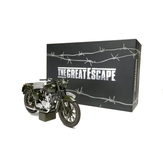 The Great Escape - Triumph TR6 Trophy (Weathered), 1/12 - Corgi CC0...