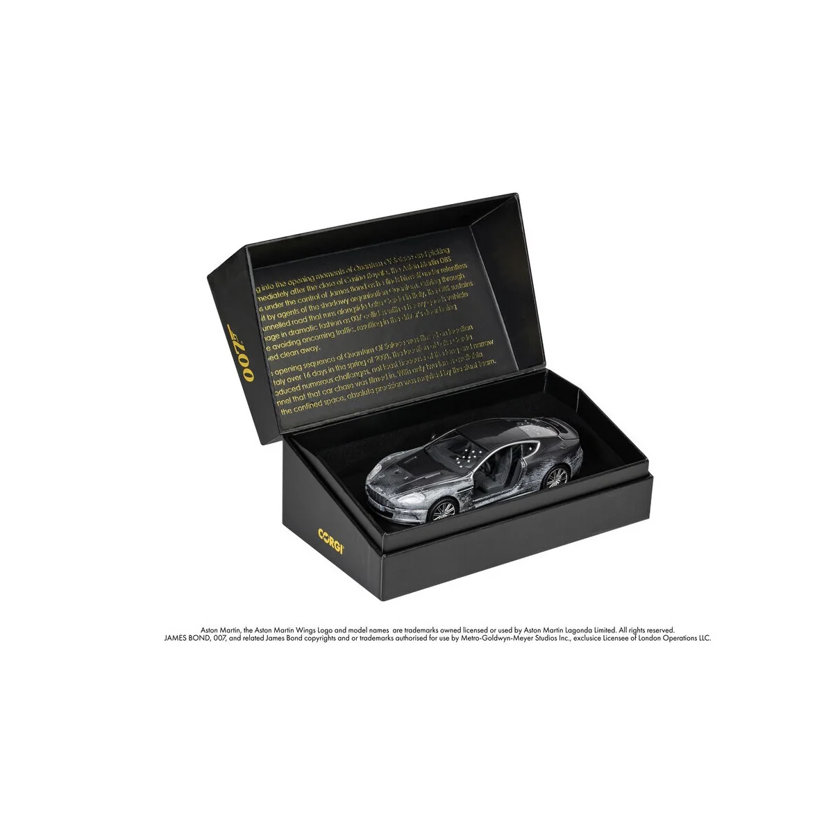 James Bond - Aston Martin DBS - 'Quantum of Solace', 1/36 - Corgi C...