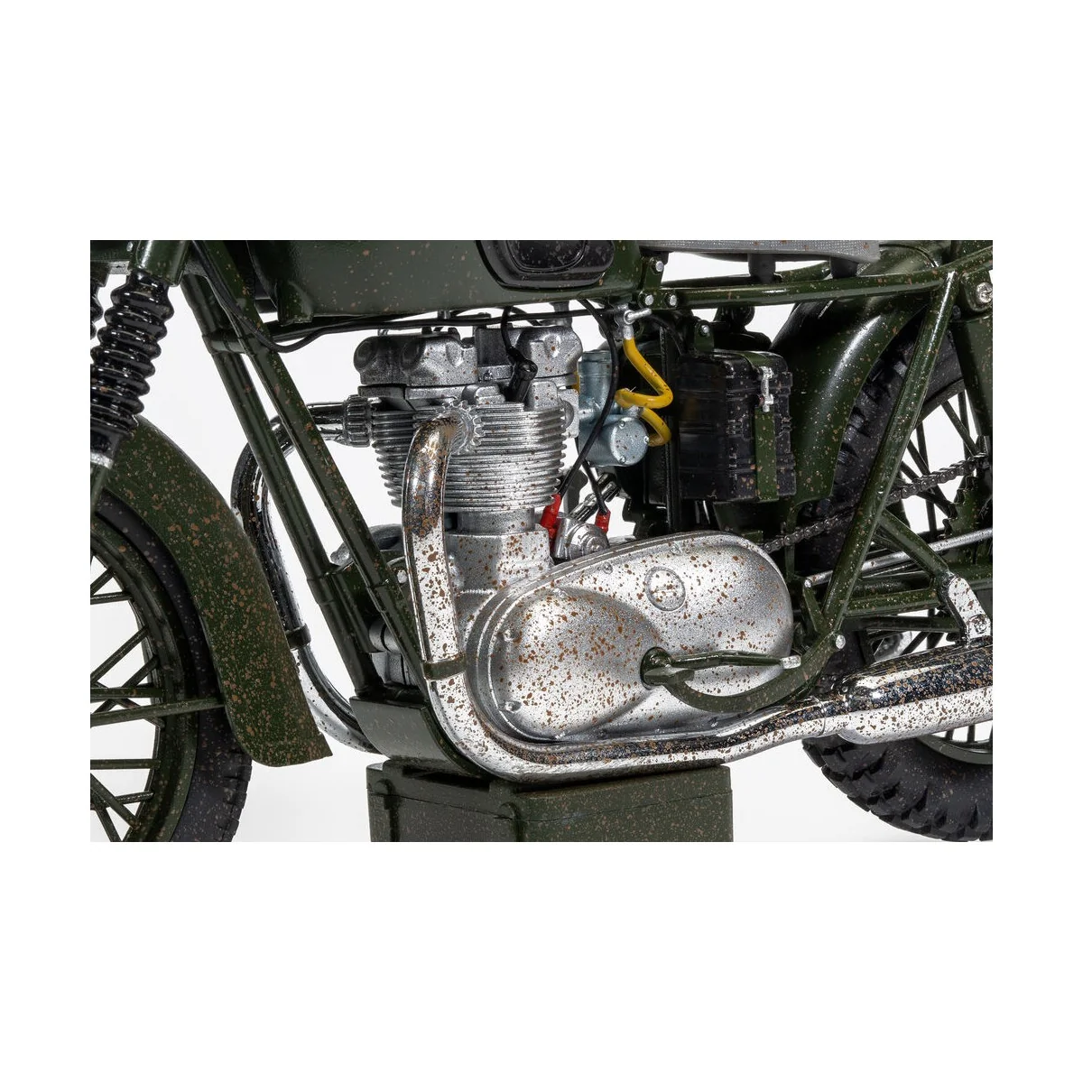 The Great Escape - Triumph TR6 Trophy (Weathered), 1/12 - Corgi CC0...
