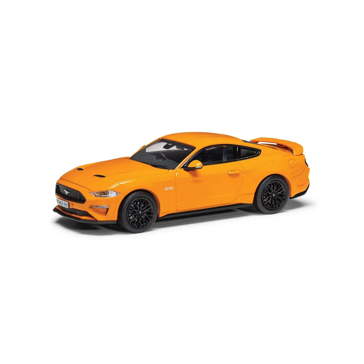 Ford Mustang Mk6 GT Fastback, Orange Fury, 1/43 - Corgi VA15502