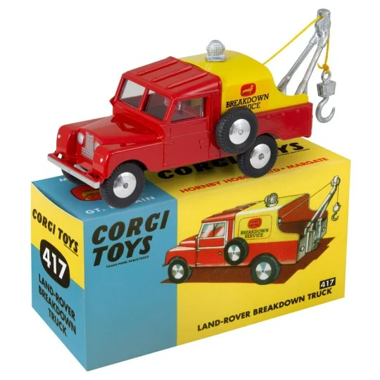 Retro Landrover Breakdown No 417 - Corgi CD54321006